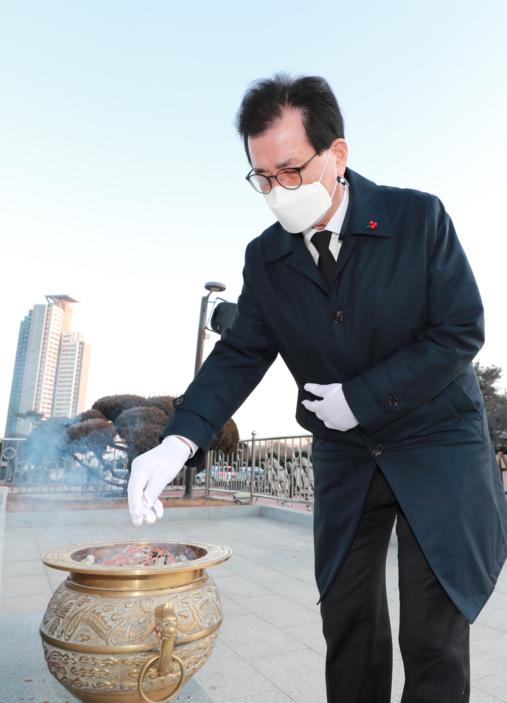 2022년 새해맞이 충혼탑 참배