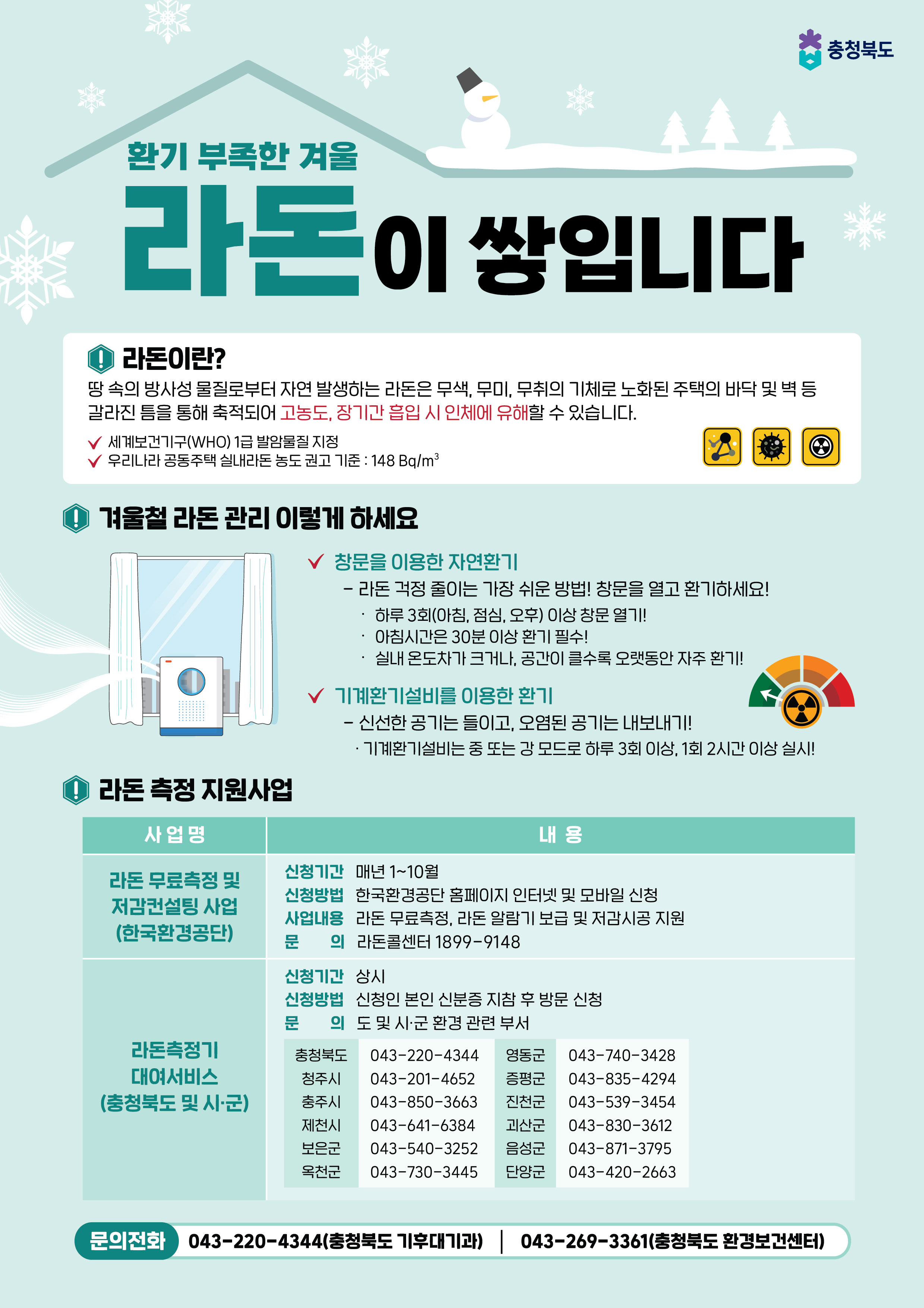 라돈 측정 지원사업 이미지2